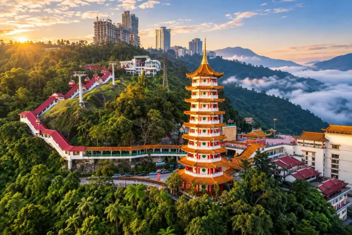 Chin Swee Caves Temple in Genting Highlands Malaysia