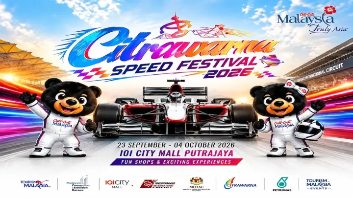 Citrawarna Speed Festival 2026 at IOI City Mall Putrajaya Malaysia