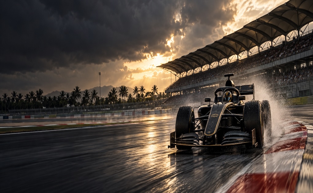 Formula 1 race weekend at Sepang International Circuit Malaysia